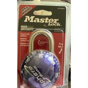 Sphero Master Lock 2075DAST combination padlock lock